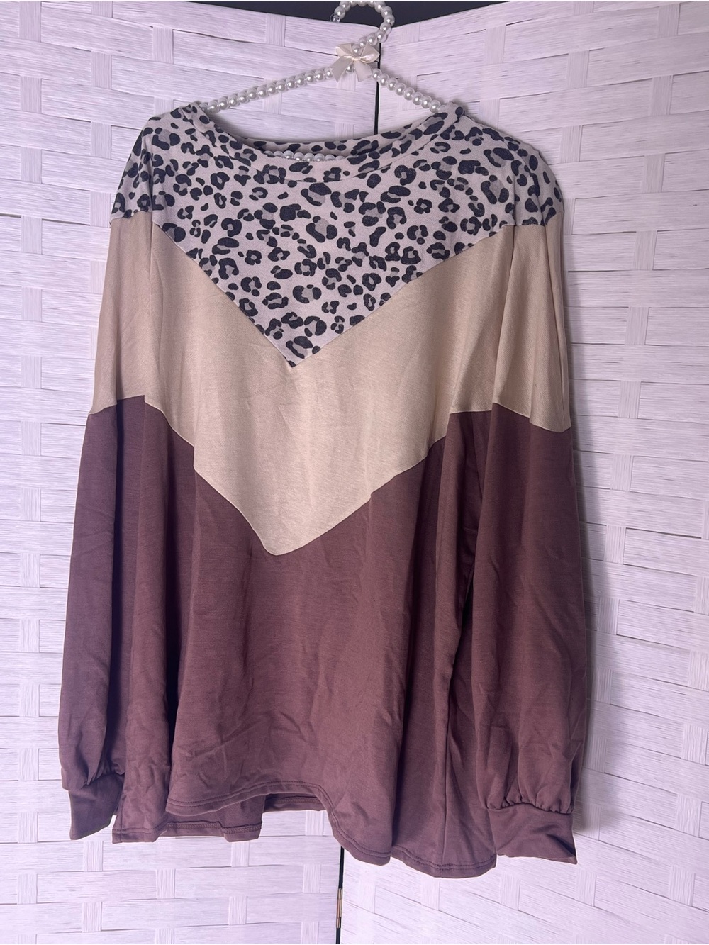 WOMENS BIBI OVERSIZED TOP NWT